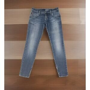 MISS SIXTY Jeans 'J Lot' Denim Low Rise Ankle Zip Slim Leg Size 25
